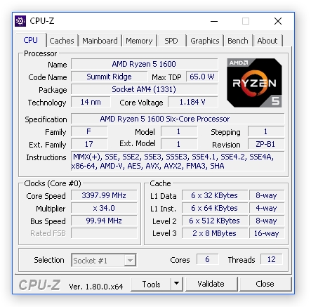 CPU-Z v1.83免费下载：提前支持AMD 8代桌面APU