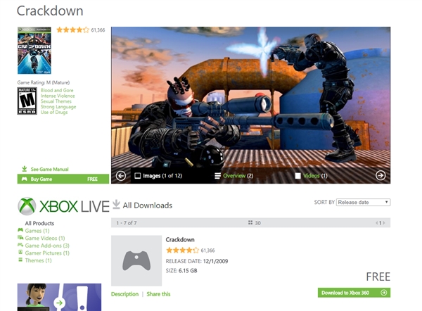 经典ARPG大作：《除暴战警1》在Xbox商店免费了
