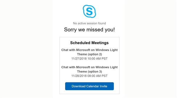 为了获取Windows 10反馈 微软直接Skype视频会叫用户