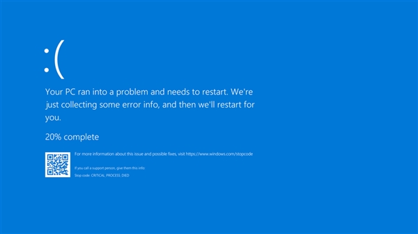 微软：Windows 10 v1903蓝屏死机Bug仍未完全修复