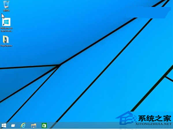  Windows10如何通过鼠标打开Charms边栏？