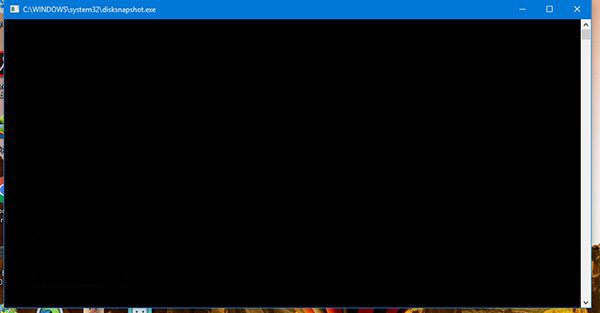 如何解决Win10预览版闪出disksnapshot.exe窗口问题