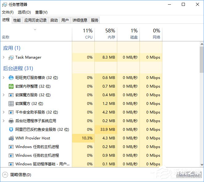 Win10电脑如何强制关闭程序？